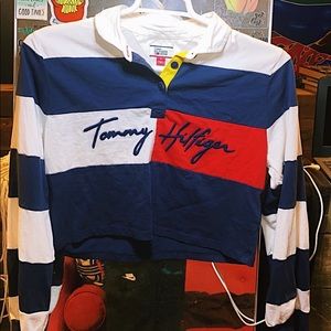 Tommy Hilfiger cropped long sleeve
